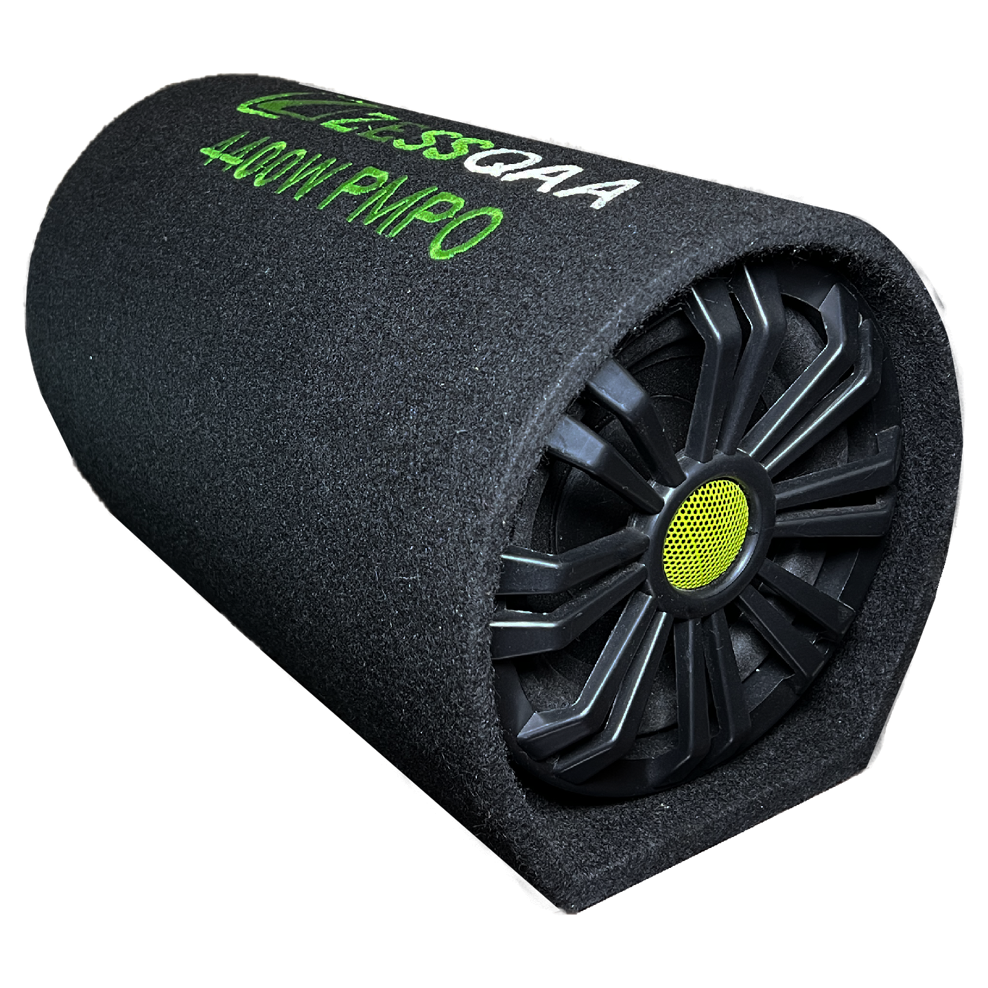 ZQ-801BST 8Inch D-Shaped Car Bass Tube Subwoofer Enclosure with Imported Amplifier High Power 4800W - Zessqaa