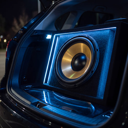 Zessqaa ZQ-1010 10 Inch Car Subwoofer, 1400W Max / 175W RMS Passive Driver