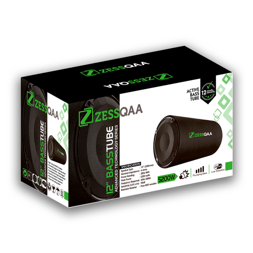 Zessqaa ZQ-1201BST 12-Inch Active Basstube with Built-In Amplifier