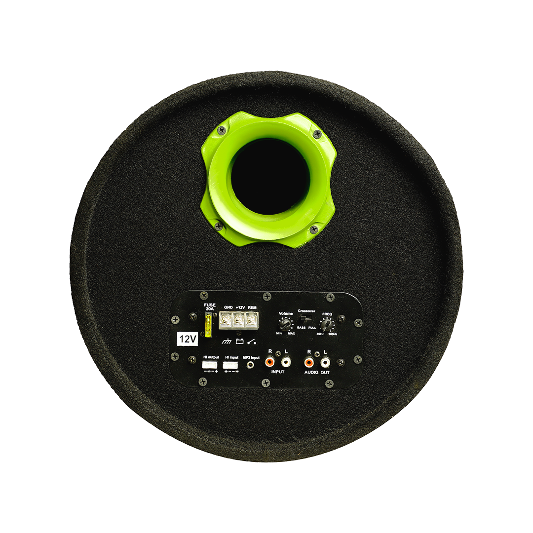 ZQ-1201BST 12-Inches Round-Shaped Active Basstube With In-Built Amplifier - Zessqaa