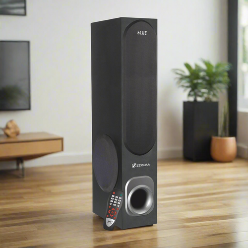 Zessqaa DZ-07 Single Tower Speaker with Bluetooth