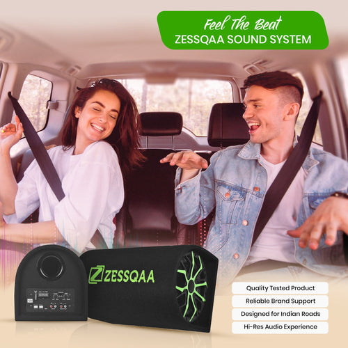 Zessqaa ZQ-801BST 8-Inch Active Basstube with Built-In Amplifier