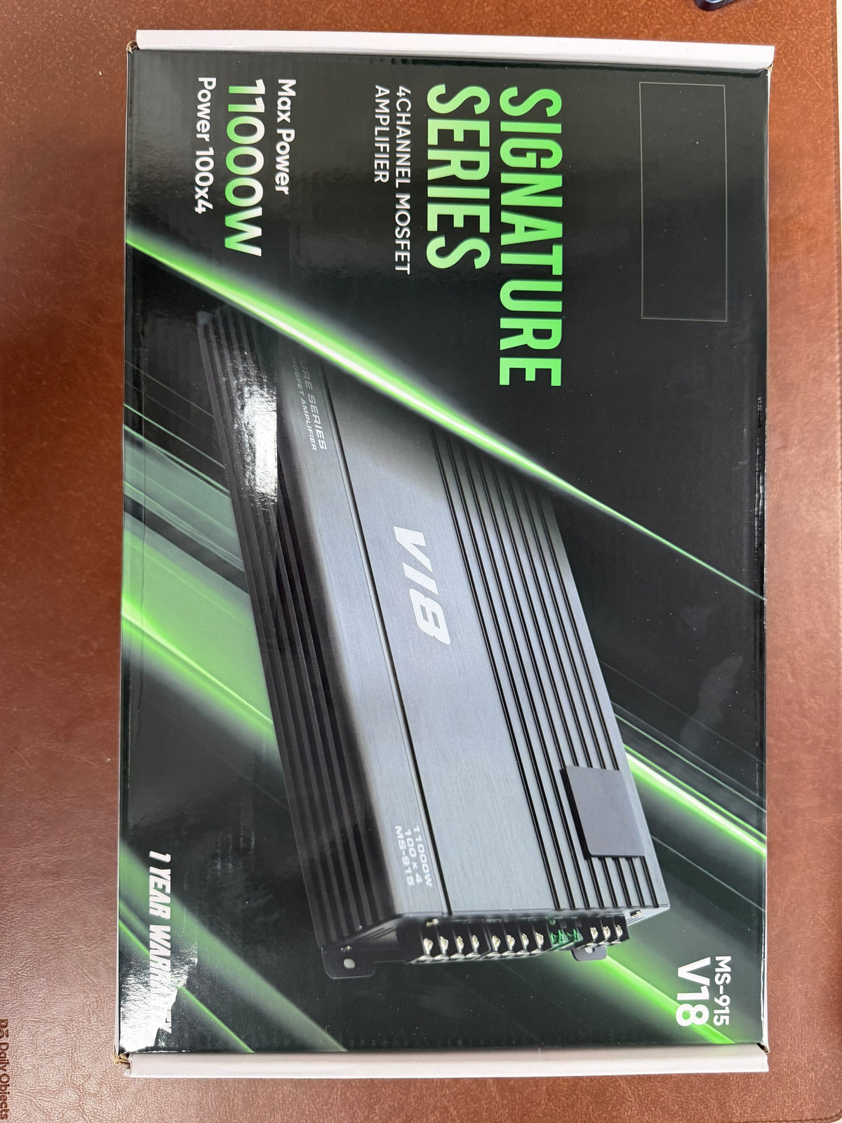 Zessqaa Signature Series 4-Channel Car Amplifier - Double Coil MOSFET, 100W x 4, 11000W Max, Bridgeable