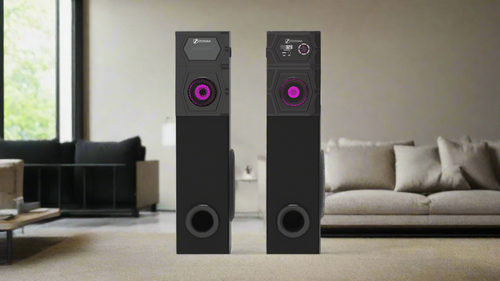 Zessqaa DX8800 8-Inch Twin Tower Bluetooth Speaker