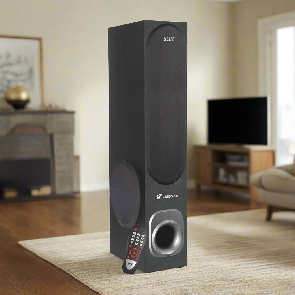 ZESSQAA DZ-07 Single Tower Speaker with Bluetooth