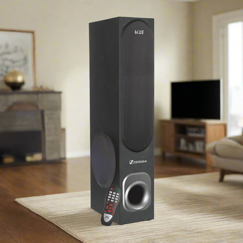 Zessqaa DZ-07 Single Tower Speaker with Bluetooth