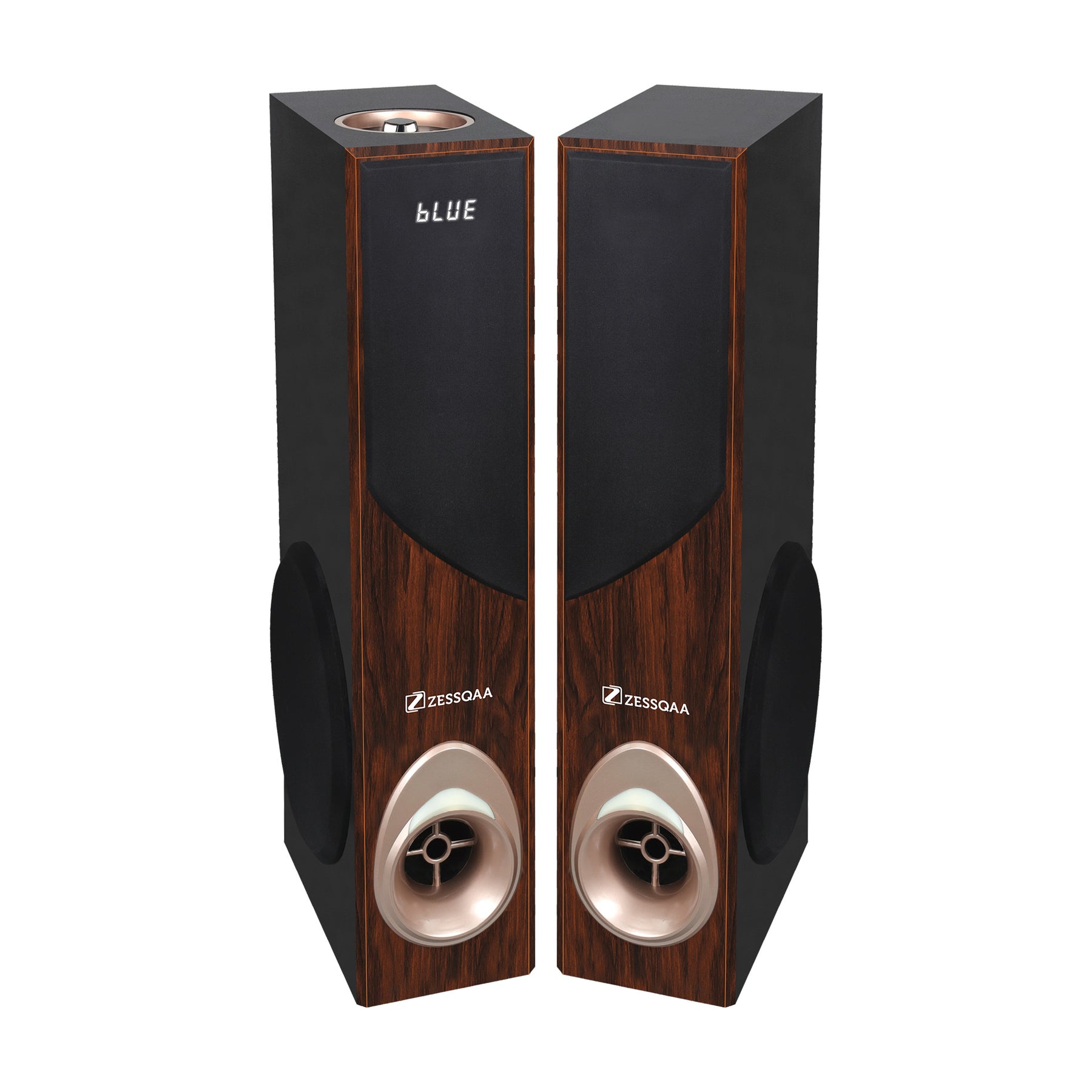 Zessqaa DX-13 10-Inch Double Bluetooth Party Tower Speakers