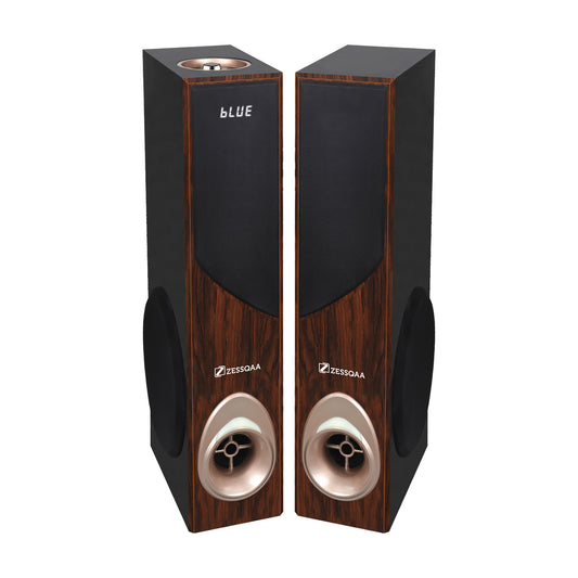 DX-13 10-Inch Double Bluetooth Party Tower Speakers - ZESSQAA