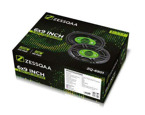 Zessqaa ZQ-6901SPK 6x9 Oval Car Speakers