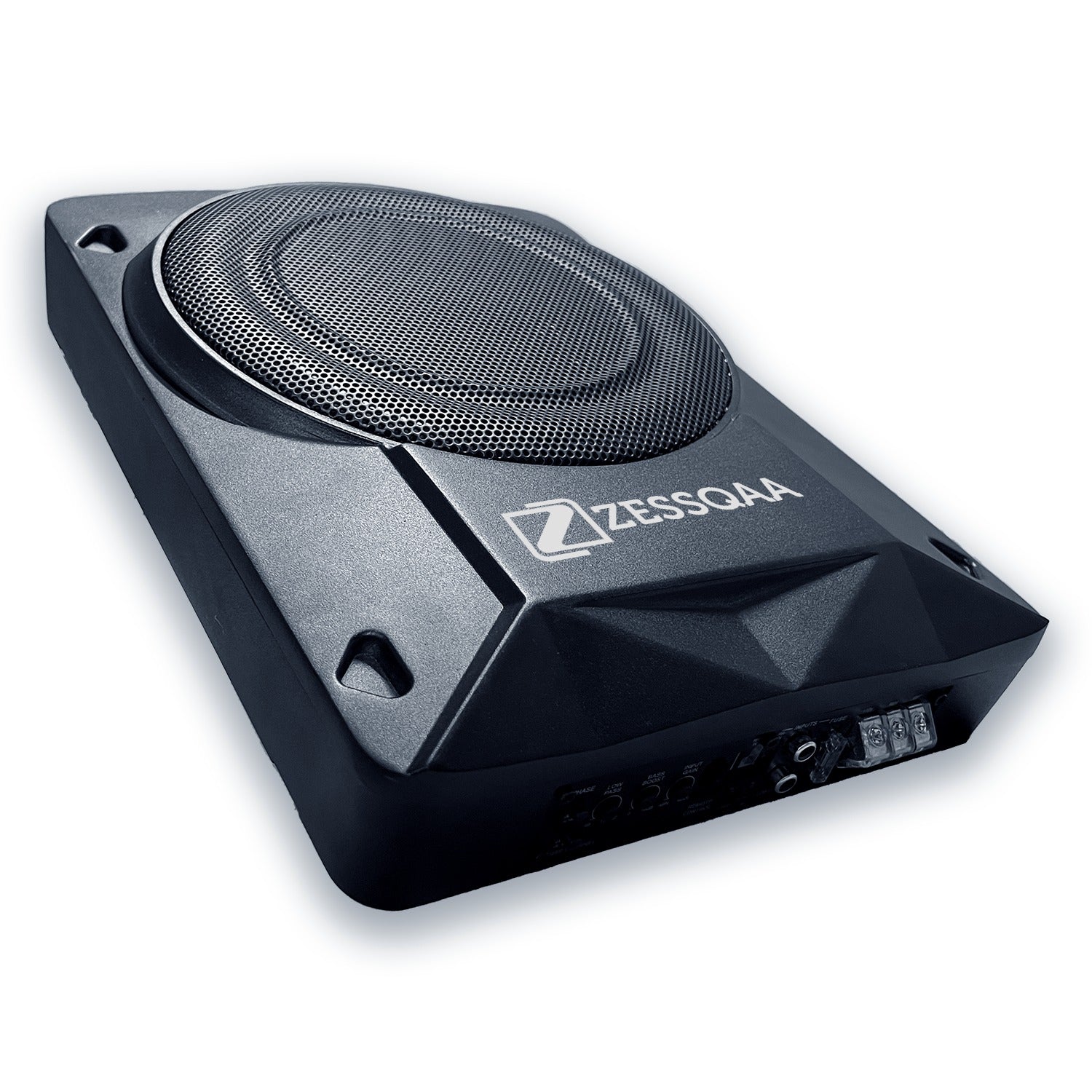 ZESSQAA SB-S-10 PRO-BASS Ultra-Compact Active Under Seat Subwoofer 10-Inch For Car (Powered , RMS Power: 600 W) - ZESSQAA