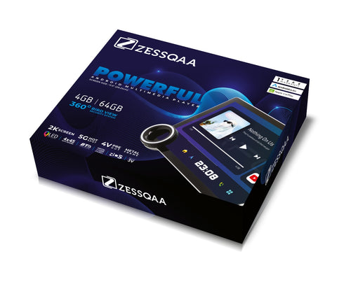 Zessqaa 10.5-Inch QLED Android Car Stereo with CarPlay & Android Auto