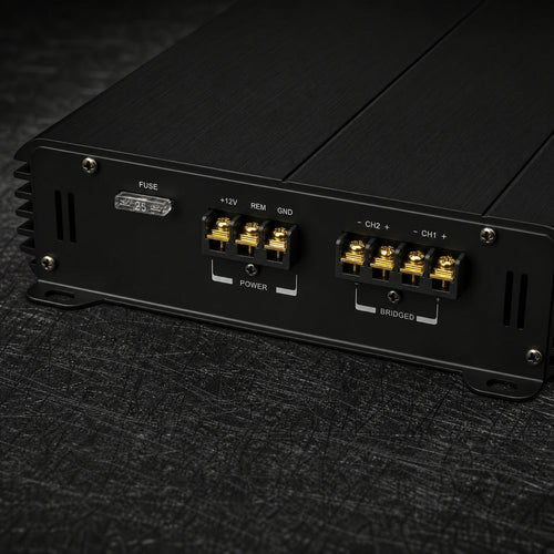 Zessqaa Black Series 2-Channel Car Amplifier MS-802