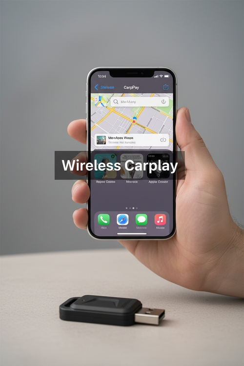 Zessqaa Wireless CarPlay & Android Auto Adapter