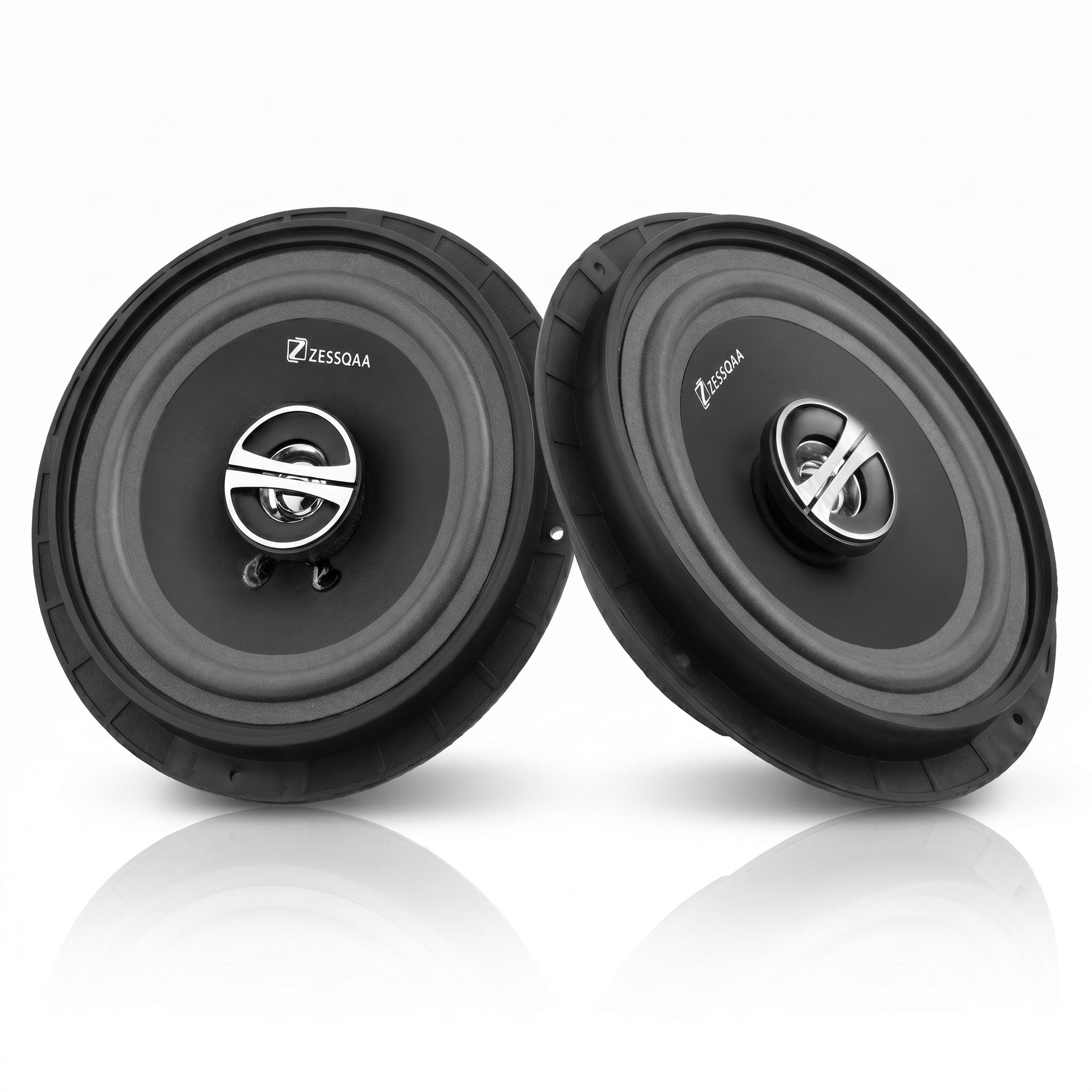 Zessqaa ZQ-650RG 6.5" Rain Guard 3-Way Coaxial Car Speakers (550W, Pair)