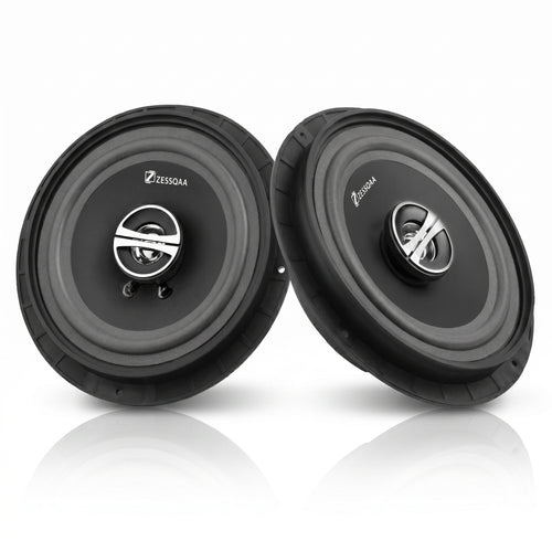 Zessqaa ZQ-650RG 6.5" Rain Guard 3-Way Coaxial Car Speakers (550W, Pair)