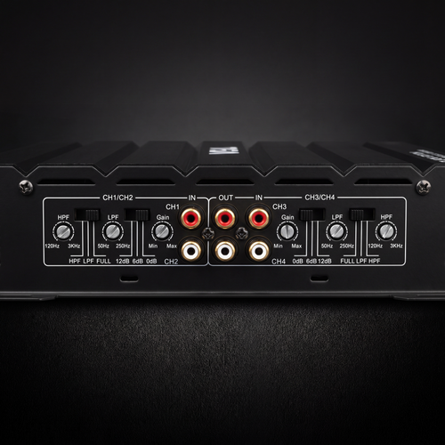 Zessqaa 4-Channel Car Amplifier — Black Series (MS-905)