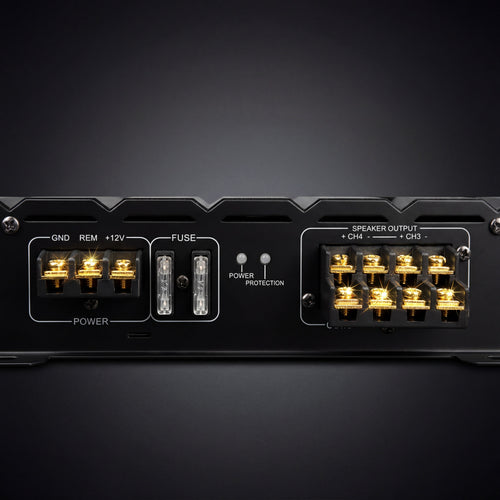Zessqaa 4-Channel Car Amplifier — Black Series (MS-905)