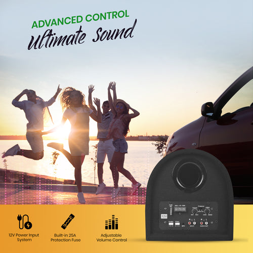 Zessqaa ZQ-801BST 8-Inch Active Basstube with Built-In Amplifier