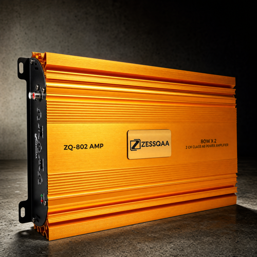 Zessqaa ZQ-802 2-Channel Class AB Car Amplifier