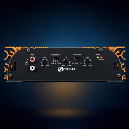 Zessqaa ZQ-802 2-Channel Class AB Car Amplifier