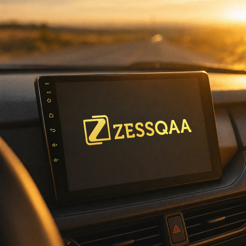 Zessqaa 9-Inch Android Car Stereo with GPS, Bluetooth & CarPlay Option