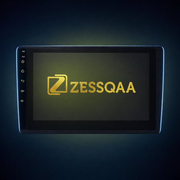 Zessqaa 9-Inch Android Car Stereo with GPS, Bluetooth & CarPlay Option