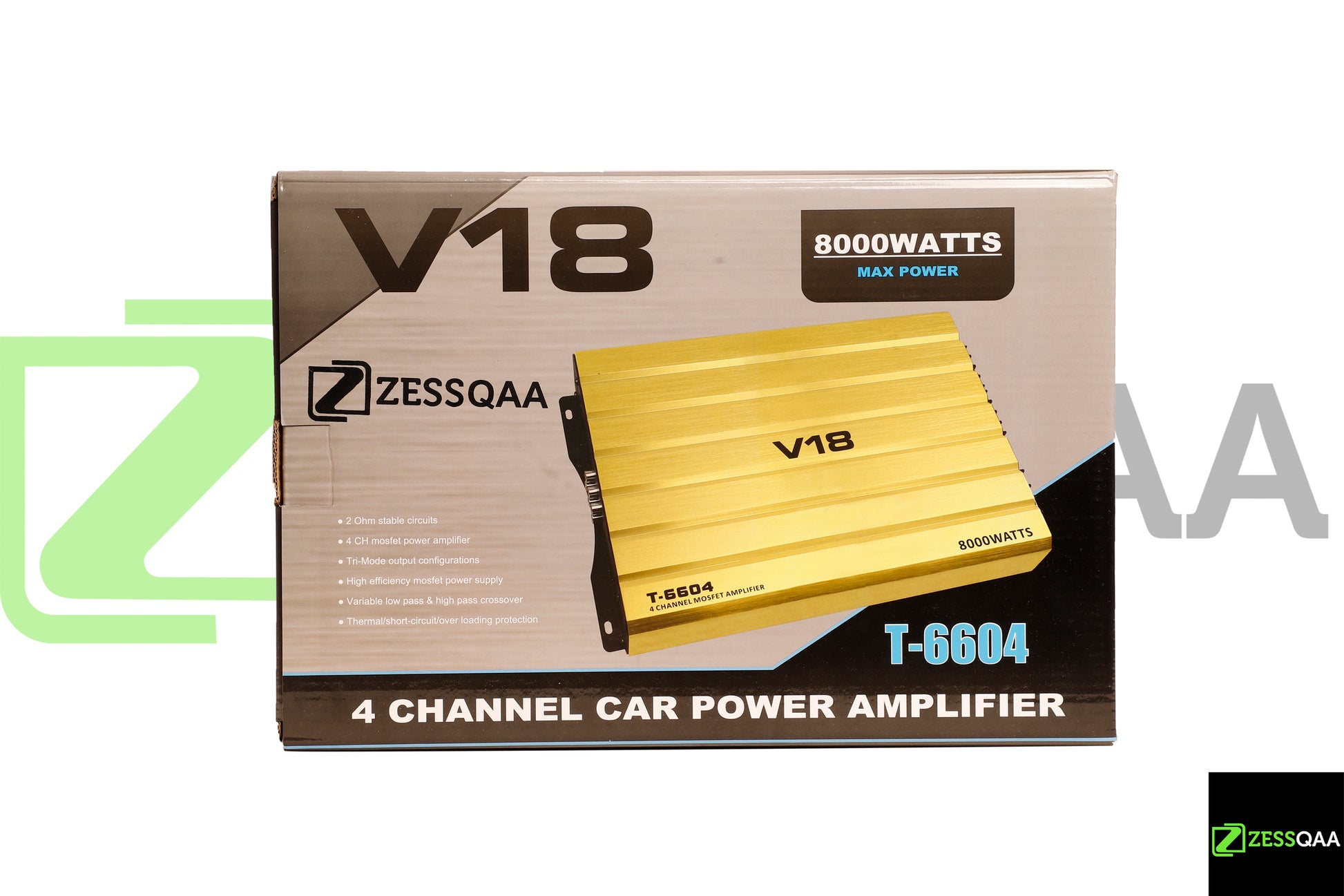 V-18 (4 CHANNEL CAR POWER AMPLIFIER) - Zessqaa