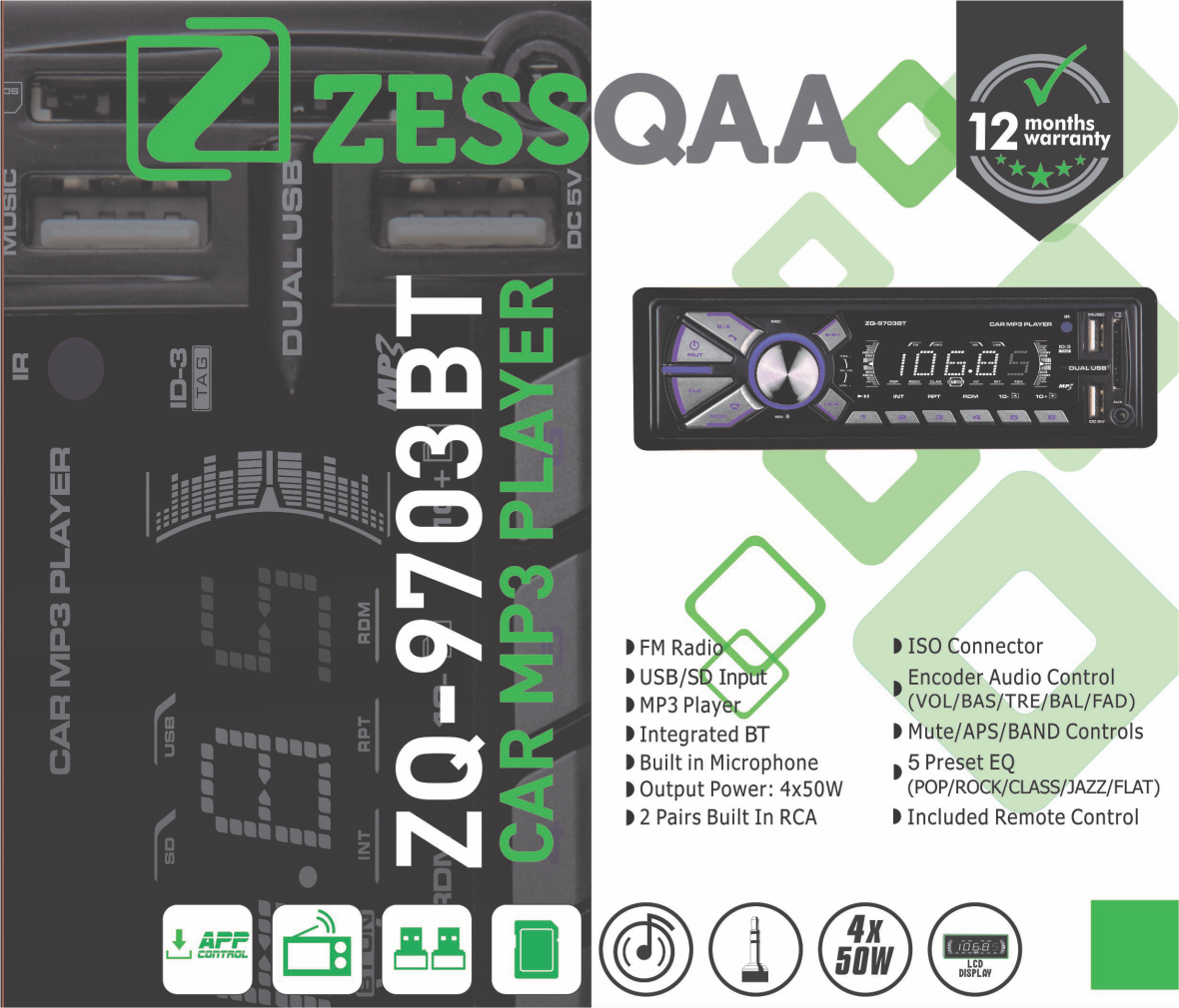 ZQ-9703BT - Zessqaa