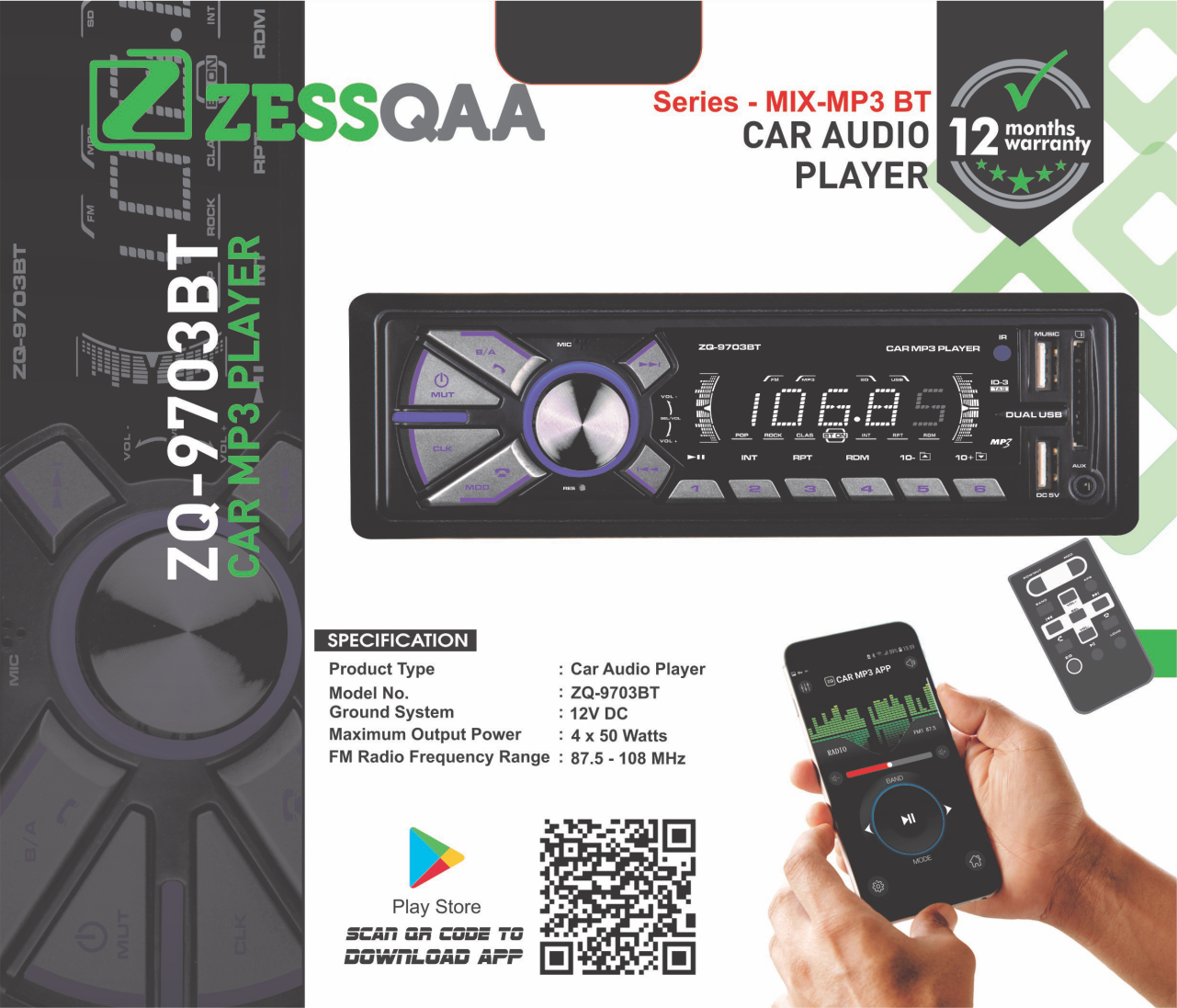 ZQ-9703BT - Zessqaa