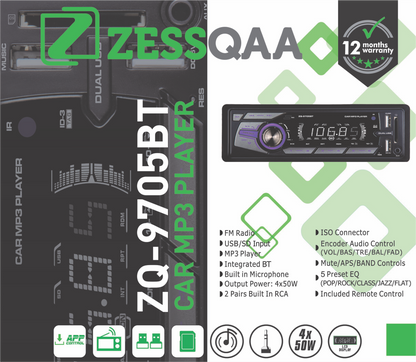 ZQ-9705BT - Zessqaa