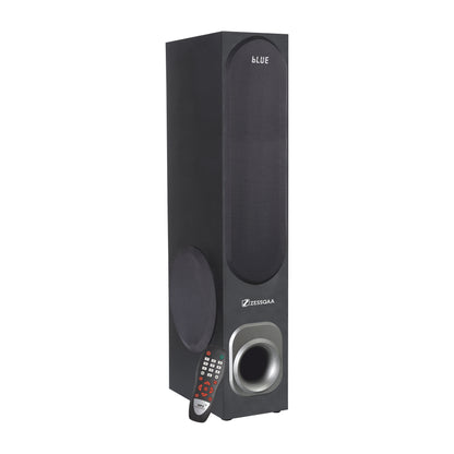 ZESSQAA DZ-07 Single Tower Speaker with Bluetooth - ZESSQAA